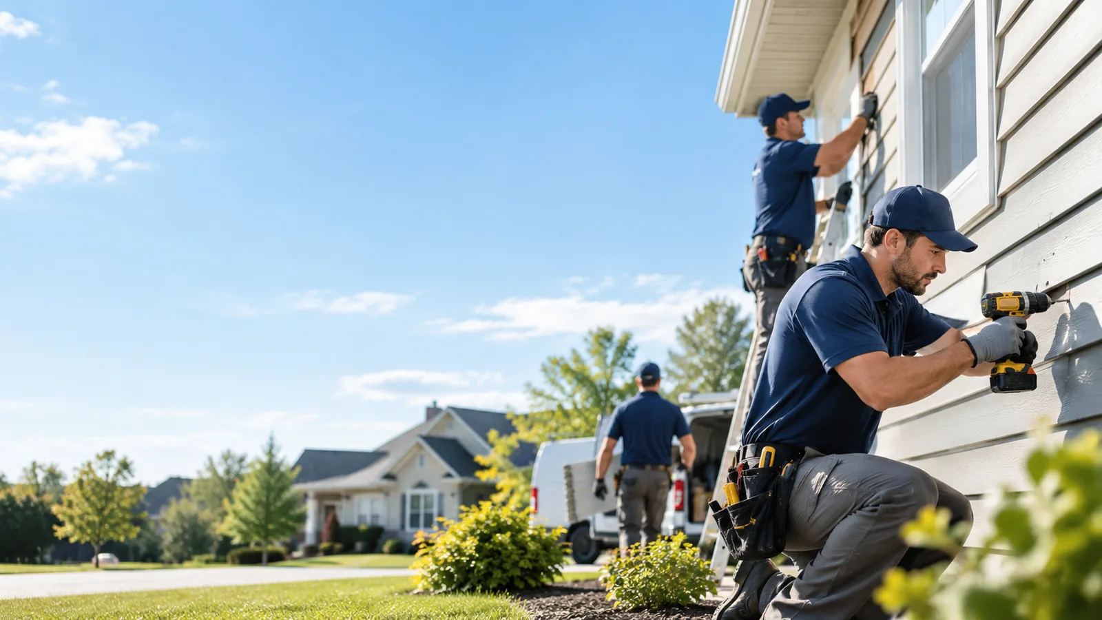 Partial Siding Replacement in Lowell, NC
